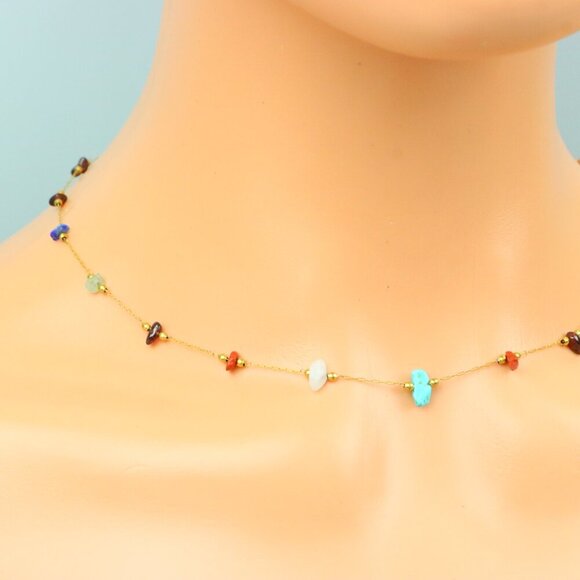 Delicate & Contemporary Necklace Chain, A Lovely Choice for Women, EVCH1111 - Picture 3 of 15